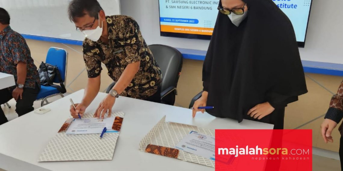 SMKN 6 Kota Bandung MoU Kelas Samsung